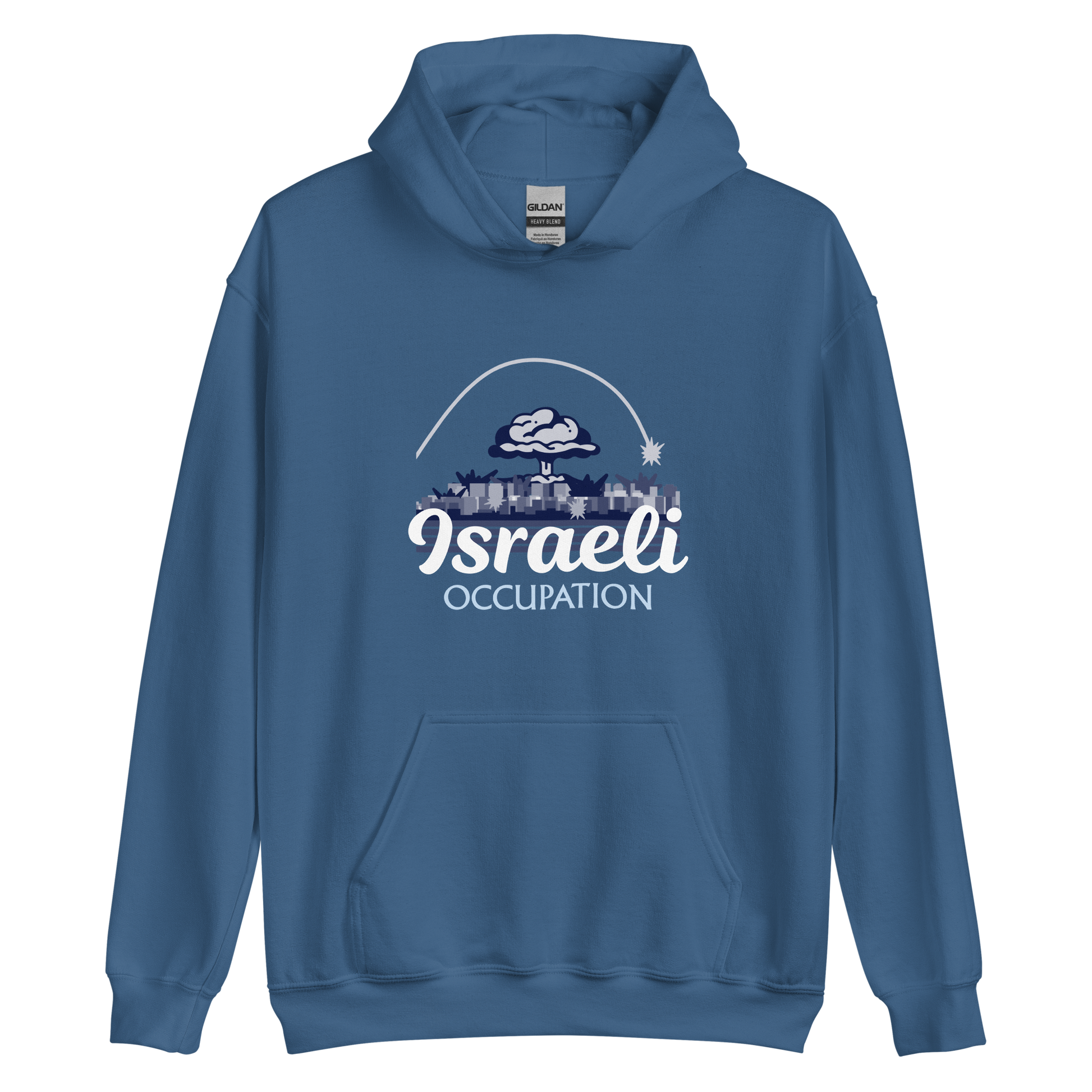 Unisex Hooded Top: Israeli Occupation-2