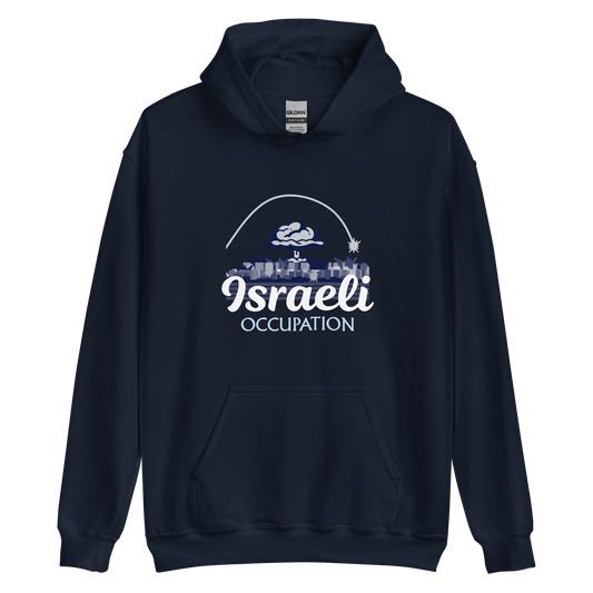 Unisex Hooded Top: Israeli Occupation-0